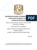 U1a1 IntroducciónPedagogía