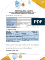 Guía de Actividades y Rúbrica de Evaluación Del Curso Paso 1 Reconocimiento de Herramientas Contextuales