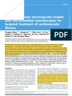 Bioinspired Yeast Microcapsules Loaded With Self-Assembled Nanotherapies For Targeted Treatment of Cardiovascular Disease