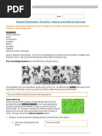 Gizmos - Evolution, Natural and Artificial Selection