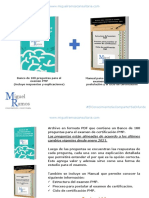 INFORMACIÓN - Banco Preguntas PMP + Manual