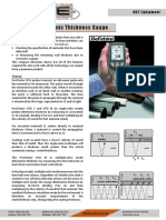 Ultrasonic Wall Thickness Gauge