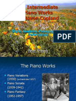 The Intermediate Piano Works of Aaron Copland