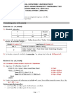 Correction Session Principale