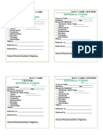 Referral Forms Referral Forms: - DAY CARE Center - DAY CARE CENTER