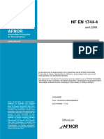 NF EN 1744-4 Sensibilité À L'eau Des Fillers Pour Enrobés