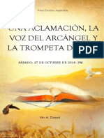 Una Aclamación, La Voz Del Arcángel y La Trompeta de Dios