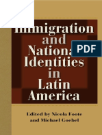 Immigration and National Identities in Latin America