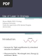 Use of Laser in Urology - 01