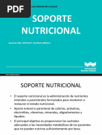 Clase 007-Soporte Nutricional