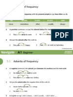 Lesson 5 (Frequency Adverbs, WH Questions, Present Simple)