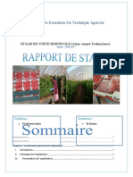 Rapport Du Framboise