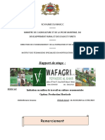 Raapport Ornement Wafagri 111