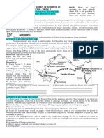 Lesson:: Learning Activity Sheet in Science 10 First Quarter - Week 2