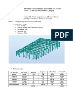 Etude Comparative Des Divers Models Des Hangars Indistrielle