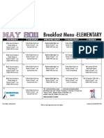 EL Breakfast Menu May 11