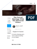 The Forced Marriage With The Werewolf Prince: It Is Both A Blessing and A Curse To Feel Everything So Very Deeply. D.J