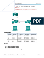 Observing ARP With The Windows CLI, IOS CLI, and Wireshark - ILM