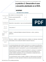 Examen - (APEB1-20%) Caso Práctico 2 - Desarrolle El Caso Práctico 2, Que Se Encuentra Planteado en El EVA