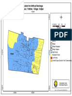 Map Showing Prioritization For Artificial Recharge Distict:-Aurangabad, Taluka: - Paithan, Village: - Katpur