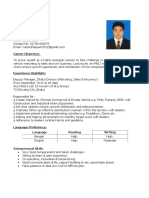 Nazmul Haque: A Curriculum Vitae of