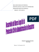 Trabajo Marco Legal Proteccion Civil y Administracion de Desastre