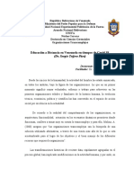 Actividad 2, Educación A Distancia en Venezuela en Tiempos de Covid-19