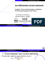 6.2 Force Between Differential Current Elements