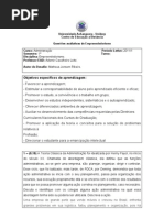 Questionario Empreendedorismo Novo