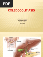 COLEDOCOLITIASIS