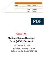 Class 12 Economics HH