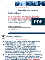 Cyber Warfare Brief