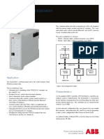 Data Sheet: Communication Unit 520CMD01