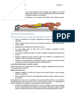 Plancha Abdominal. Actividad Física y Salud. 2ºeso