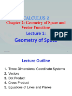 L21-Vectors - Dot and Cross Products