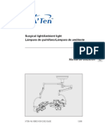 Maquet X Ten Surgical Light Users Manual