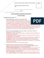 3 - Lista de Exercicios Transformador de Corrente