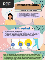 3.2humedad y Actividad de Agua