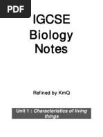 IGCSE Biology Notes