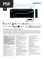 TX-NR676E: 7.2-Channel Network A/V Receiver