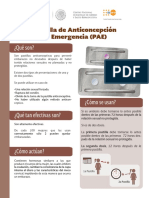 7 Pastilla Anticoncepcion Emergencia Ficha Informativa