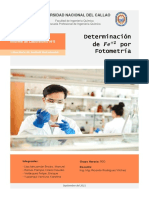 Informe N°5 - Determinación de Fe Por Fotometría TAREA