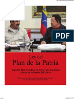 Ley Del Plan de La Patria 2013-2019