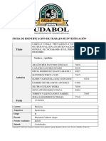 Ficha de Identificación de Trabajo de Investigación Monografía