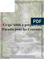 Ce Qu'allâh A Préparé Au Paradis Pour Les Croyants