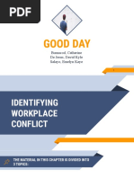 Week 7 - Identifying Workplace Conflict