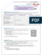 Serie D'exercices 1 - Structures de Données - Cond - Iteratives - Algo - Python