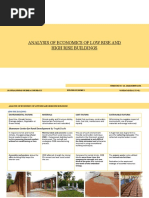 Comparative Economic Analysis of Low Rise High Rise Building