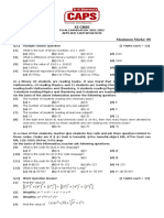 APPLIED MATHEMATICS XI CBSE Final Exam 21-22