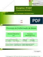 Aula 2 Introdução e Grandezas Físicas Processo de Fabricação 1